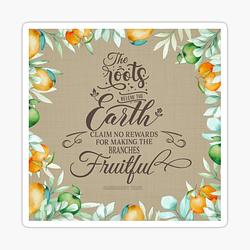 The Roots Below the Earth