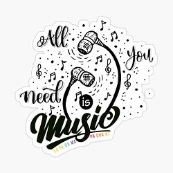 All you Need is Music: Sa Re Ga Ma Pa Dha Na