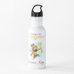 Key to Happiness Water Bottle